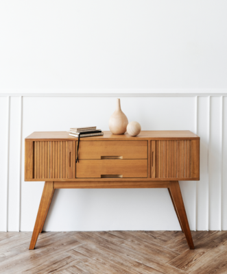 Walnut bureau