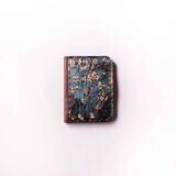 Printed leather wallet " Almond Blossom for van gogh "