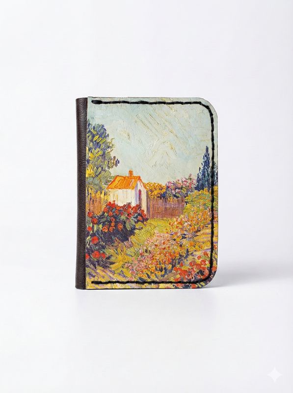 Landscape Paint by Vincent Van Gogh Wallet
