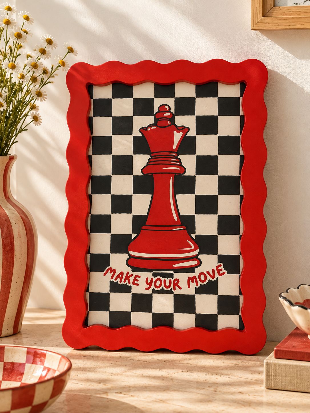 Make Your Move Wooden Frame