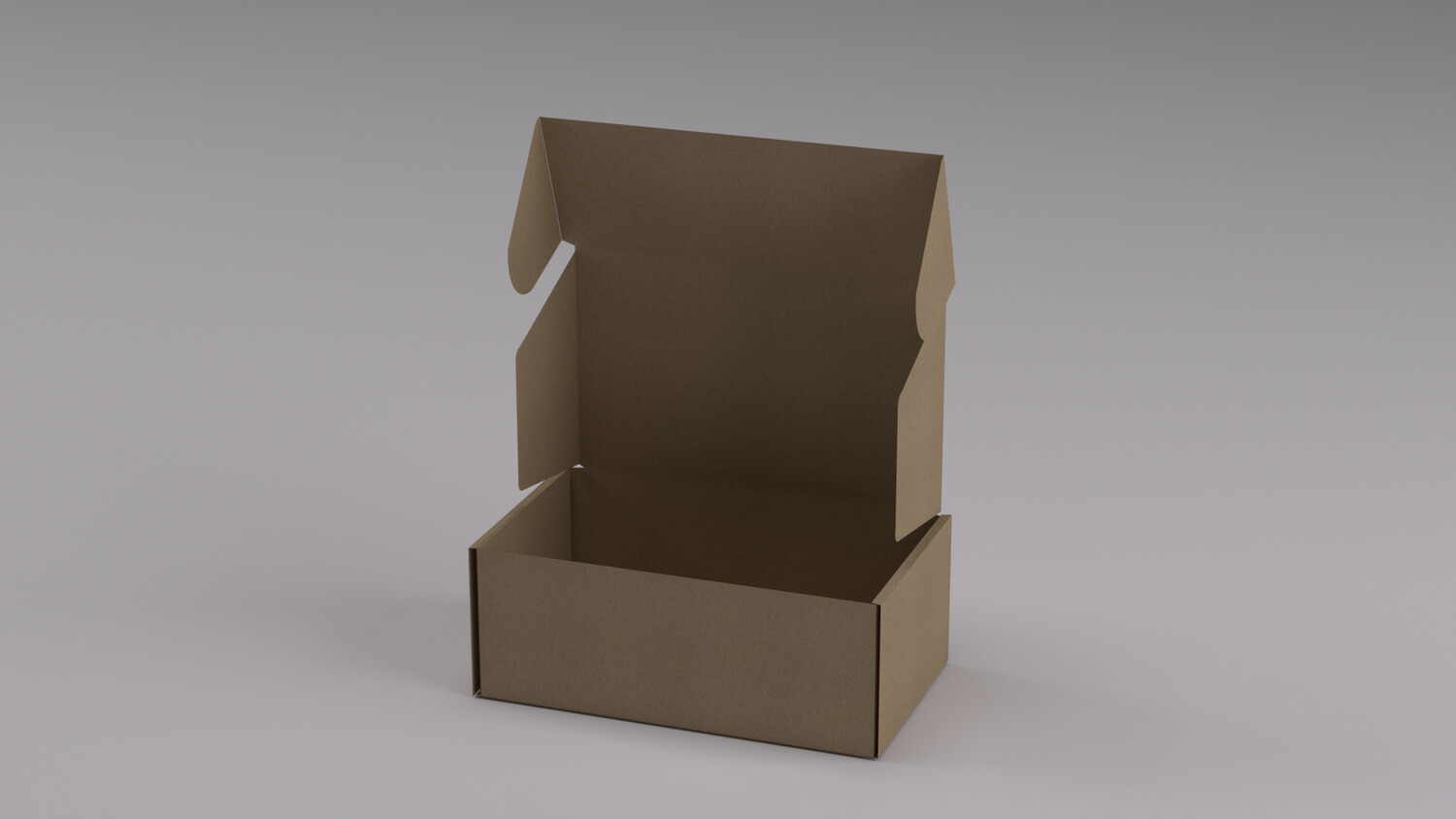 Caja Cartón 25x15x10 Automontable con Tapa Personalizable