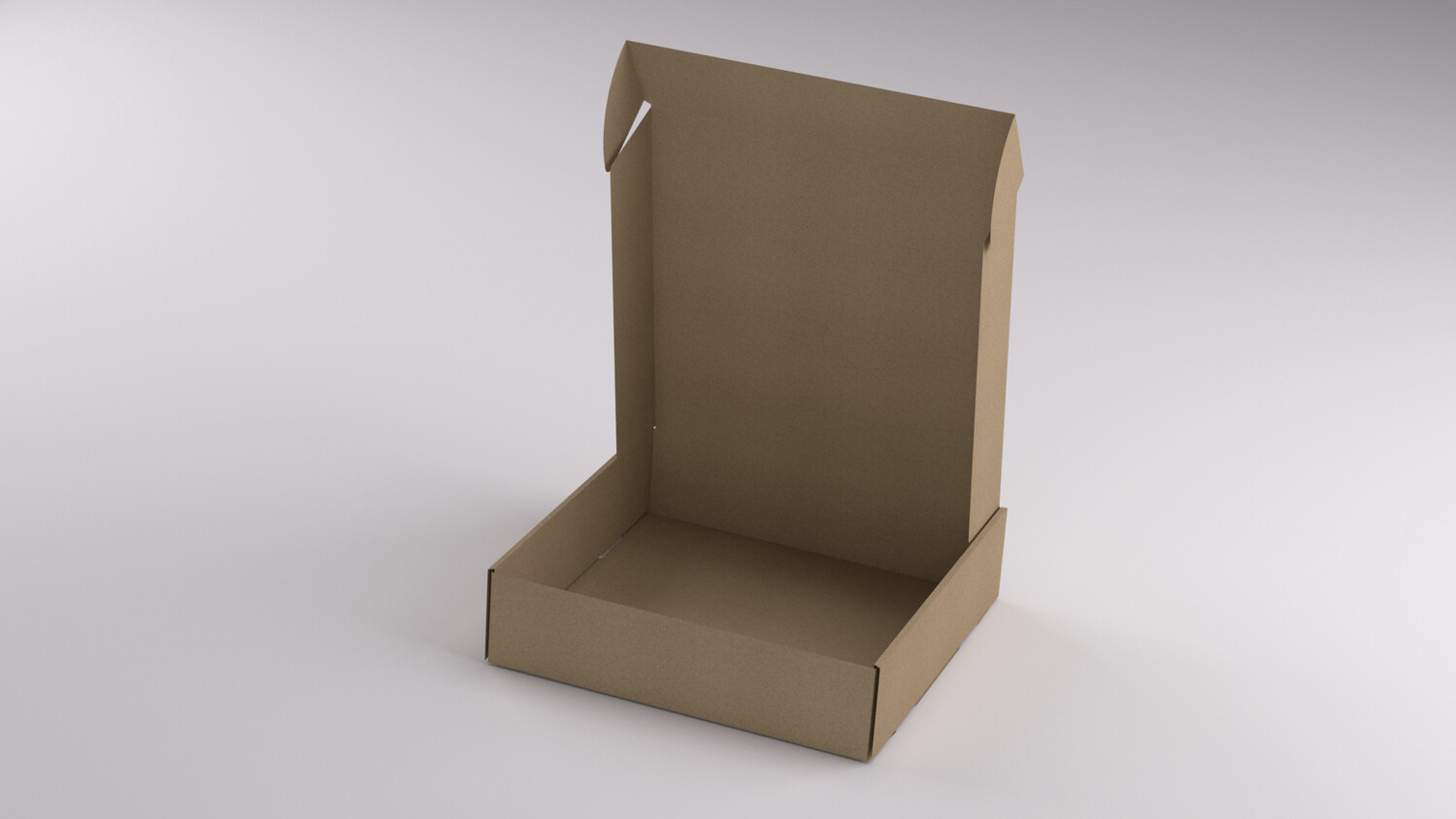 Caja Cartón 35x35x10 Automontable con Tapa Personalizable