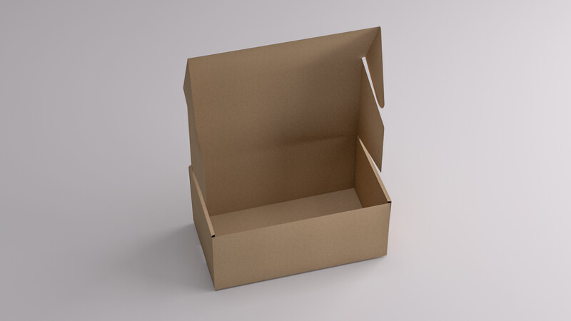 Caja Cartón 35x20x15 Automontable con Tapa Personalizable