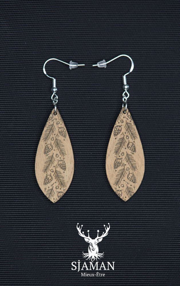 Boucles d'oreilles Forest