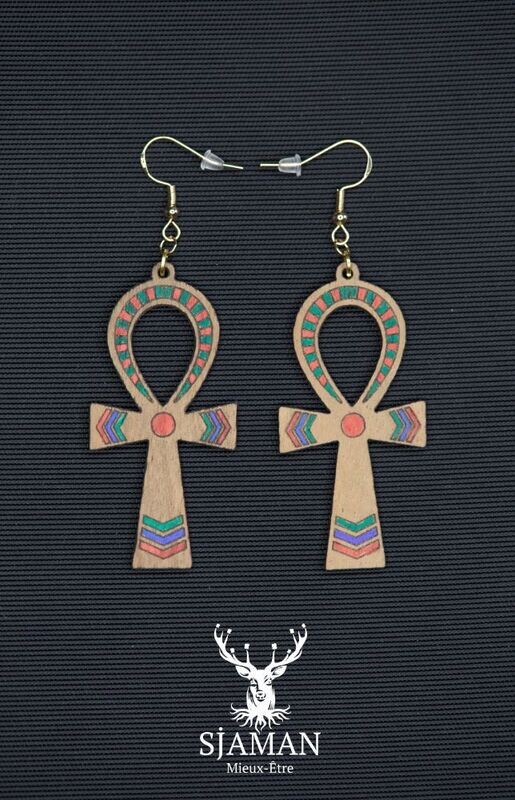 Boucles d'oreilles Anhk
