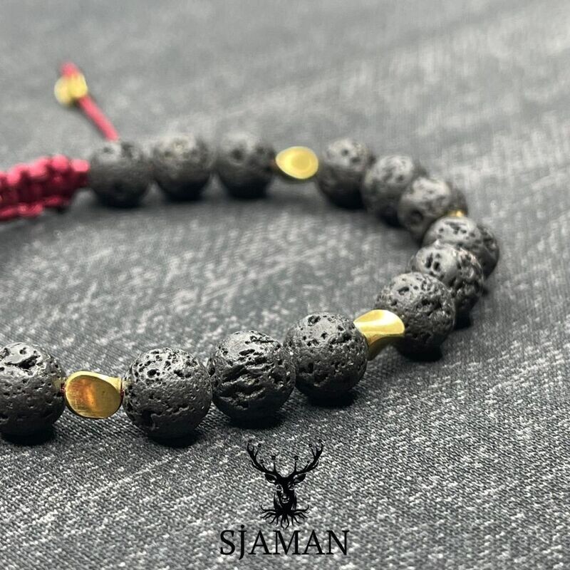 Bracelet Pierre de Lave 8 mm