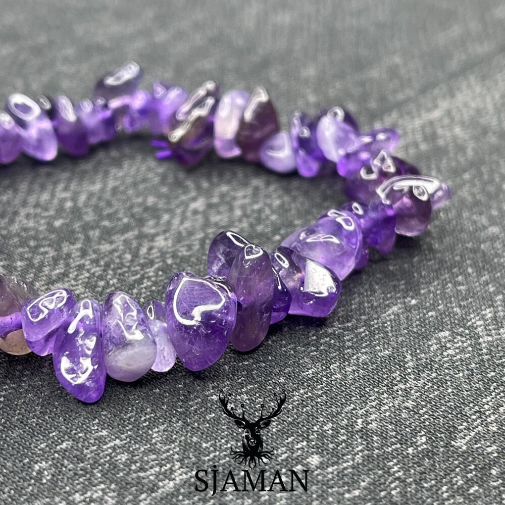 Bracelet Baroque en Améthyste
