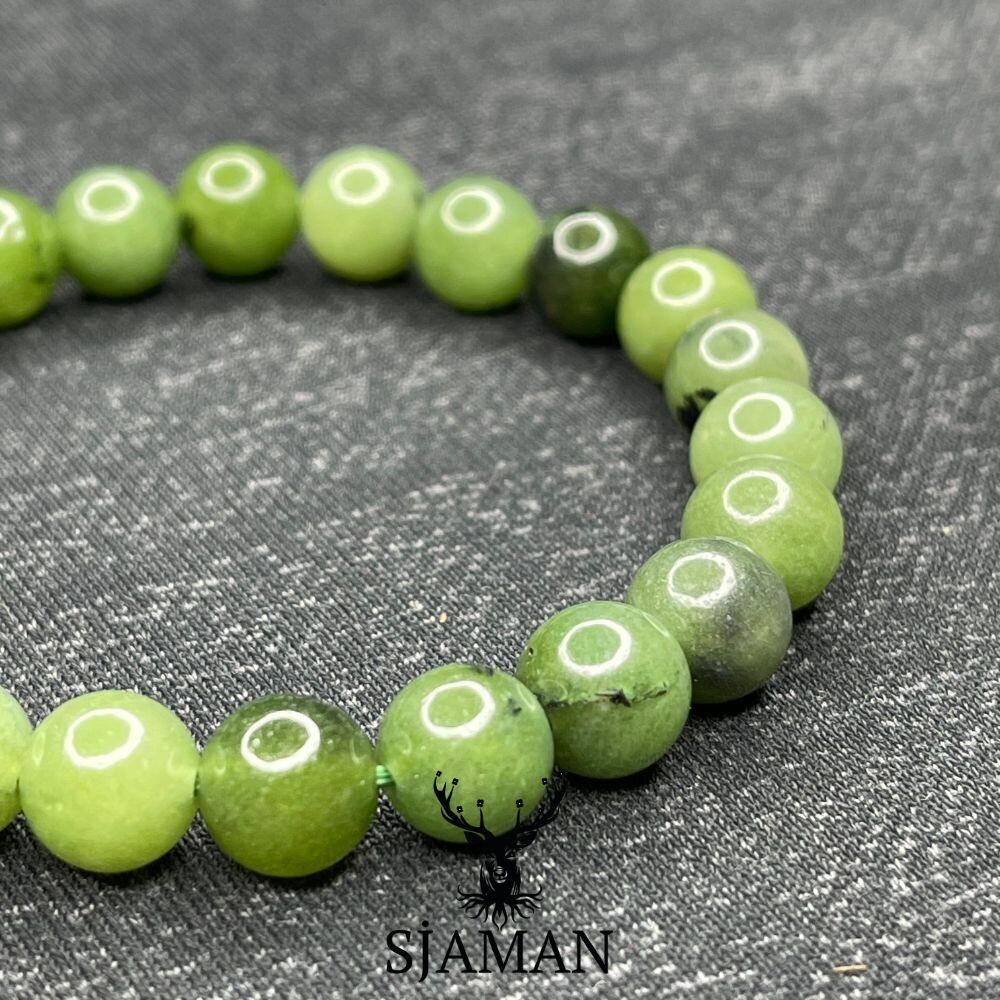 Bracelet "Libération" en Jade Nephrite
