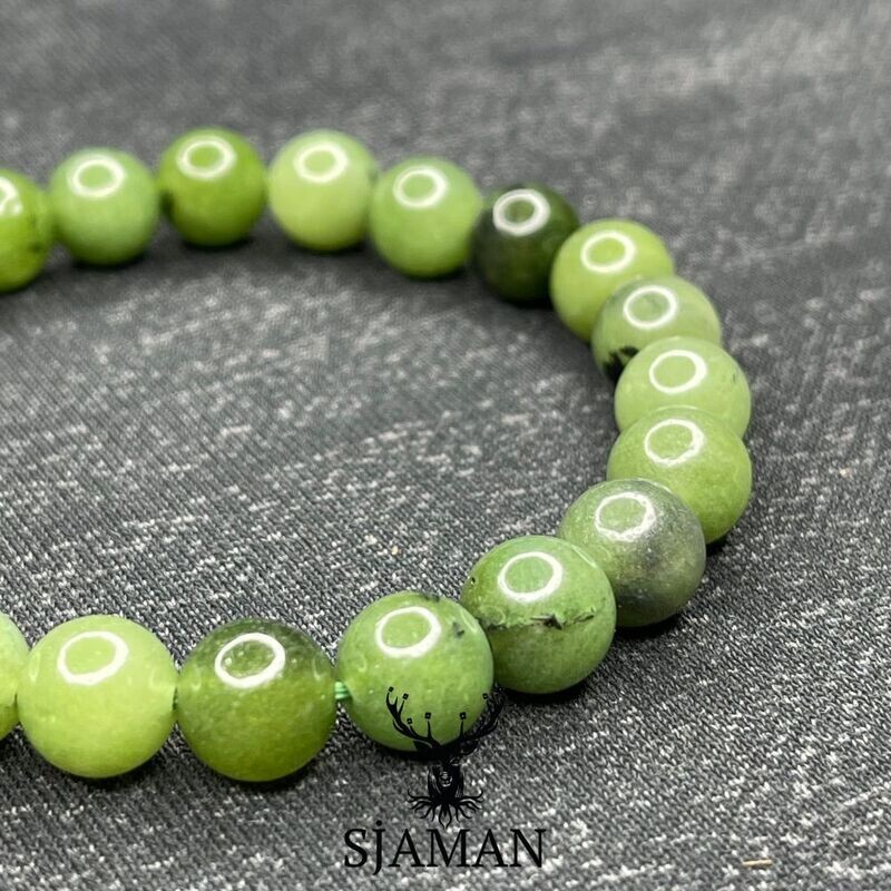 Bracelet "Libération" en Jade Nephrite
