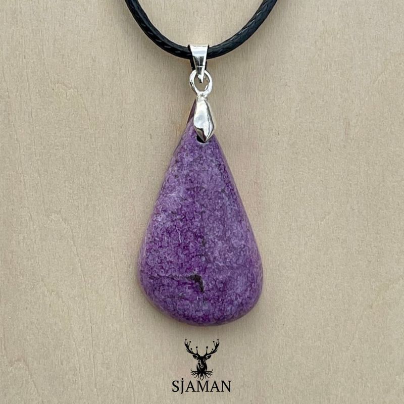 Pendentif Stichtite