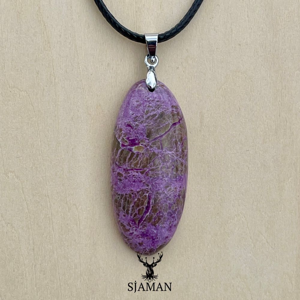 Pendentif Stichtite