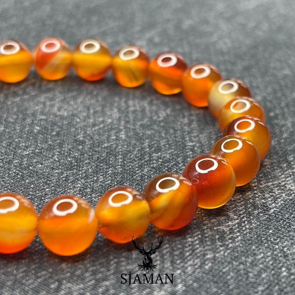Bracelet en Cornaline