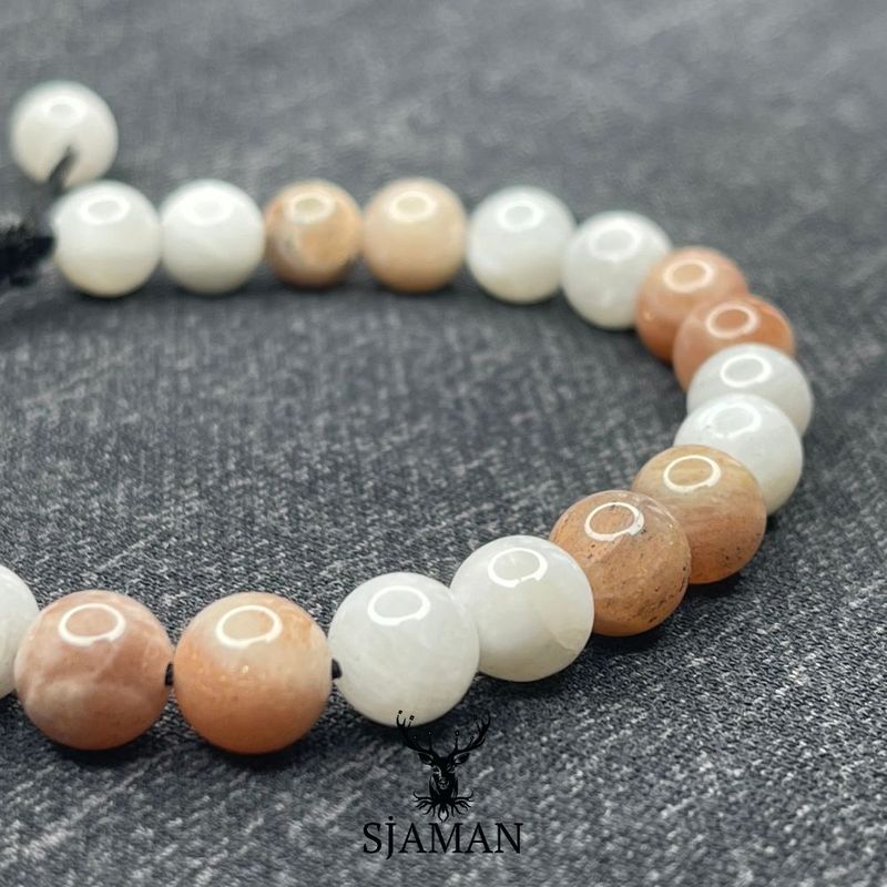 Bracelet "Harmonie" Pierres de Soleil et de Lune