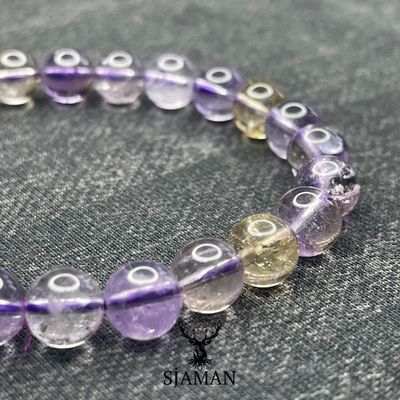 Bracelet "Réalisation de Soi" en Amétrine