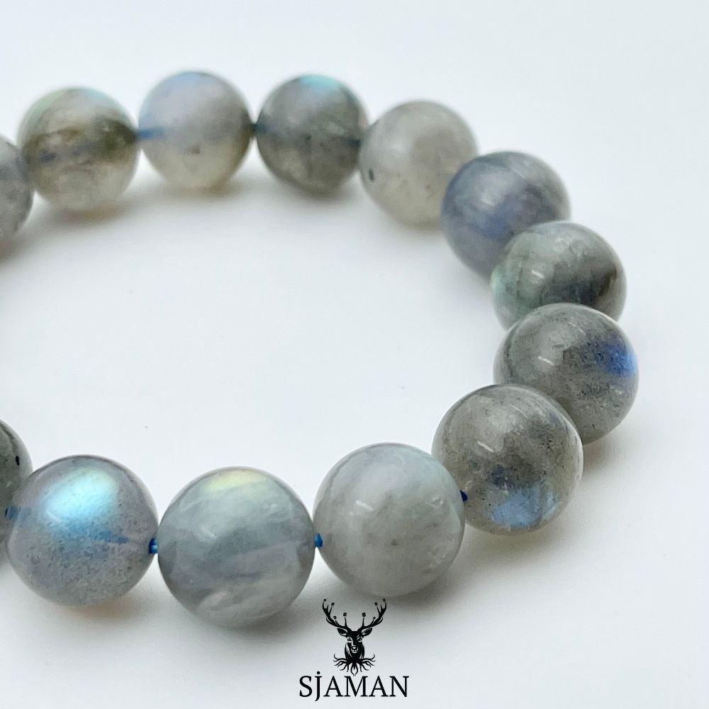 Bracelet Labradorite 12 mm AA