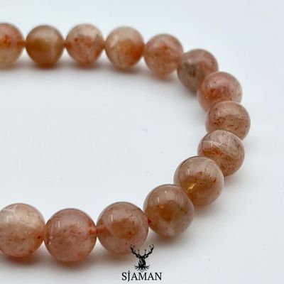 Bracelet Pierre de Soleil 7-8 mm