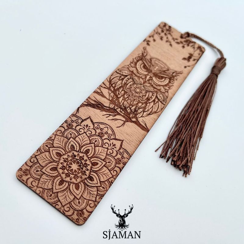 Marque-page Hibou