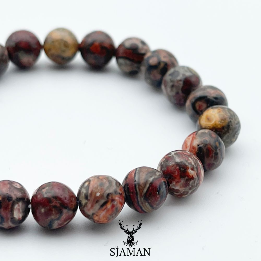 Bracelet Jaspe Orbiculaire 8mm