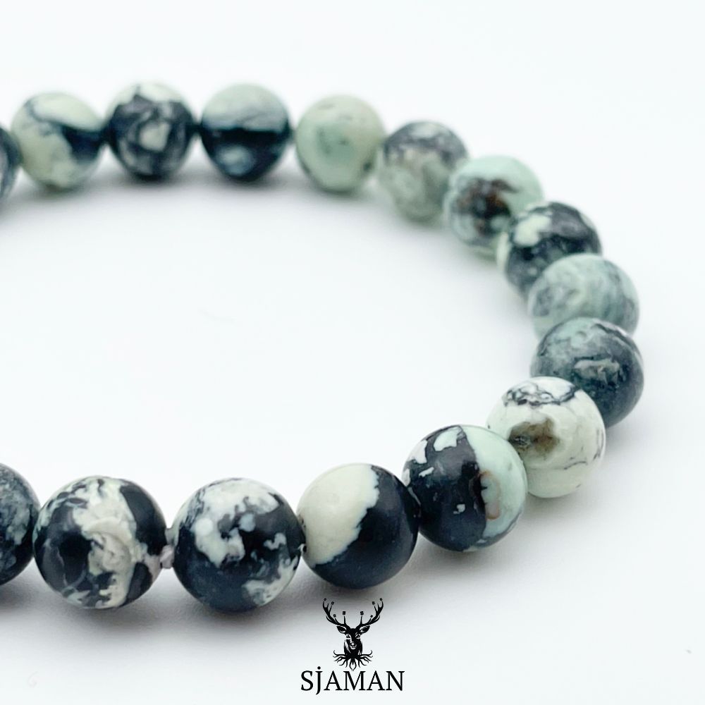 Bracelet Variscite 8 mm