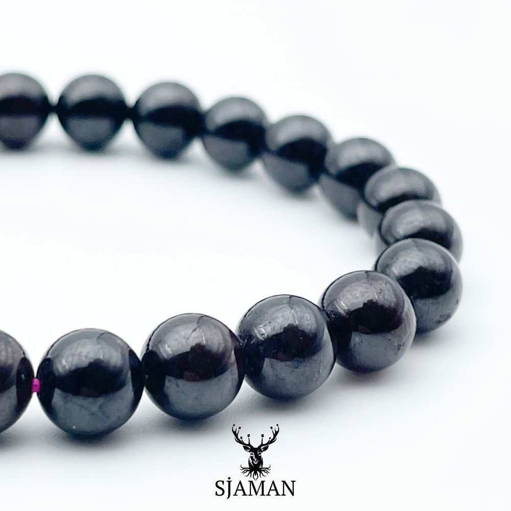 Bracelet Grenat Rouge 8mm