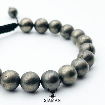 Bracelet Pyrite 10mm