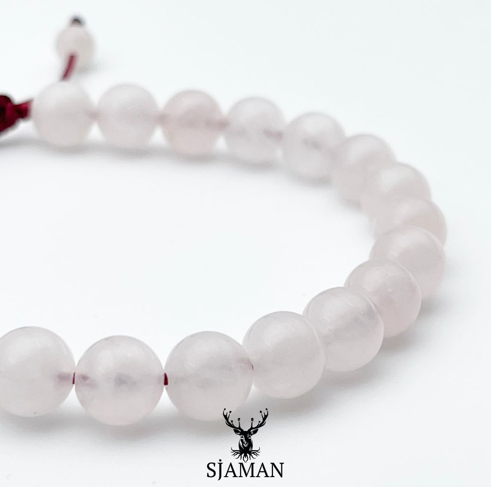 Bracelet Quartz Rose 8mm