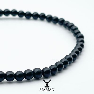 Bracelet Tourmaline Noire 2mm