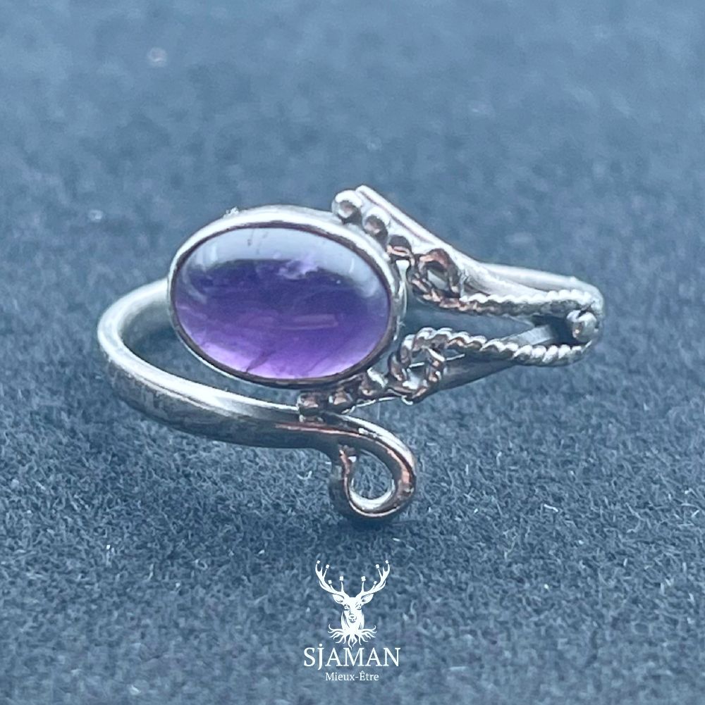 Bague Améthyste Arg. 925 Bague Améthyste Arg. 925