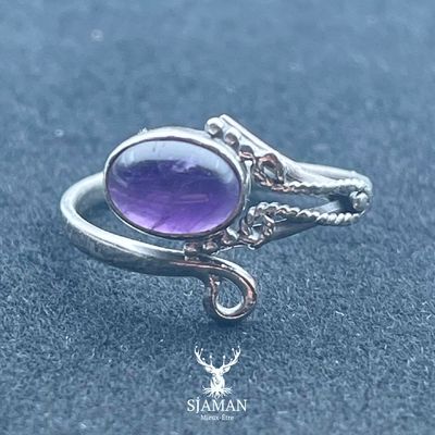 Bague Améthyste Arg. 925 Bague Améthyste Arg. 925