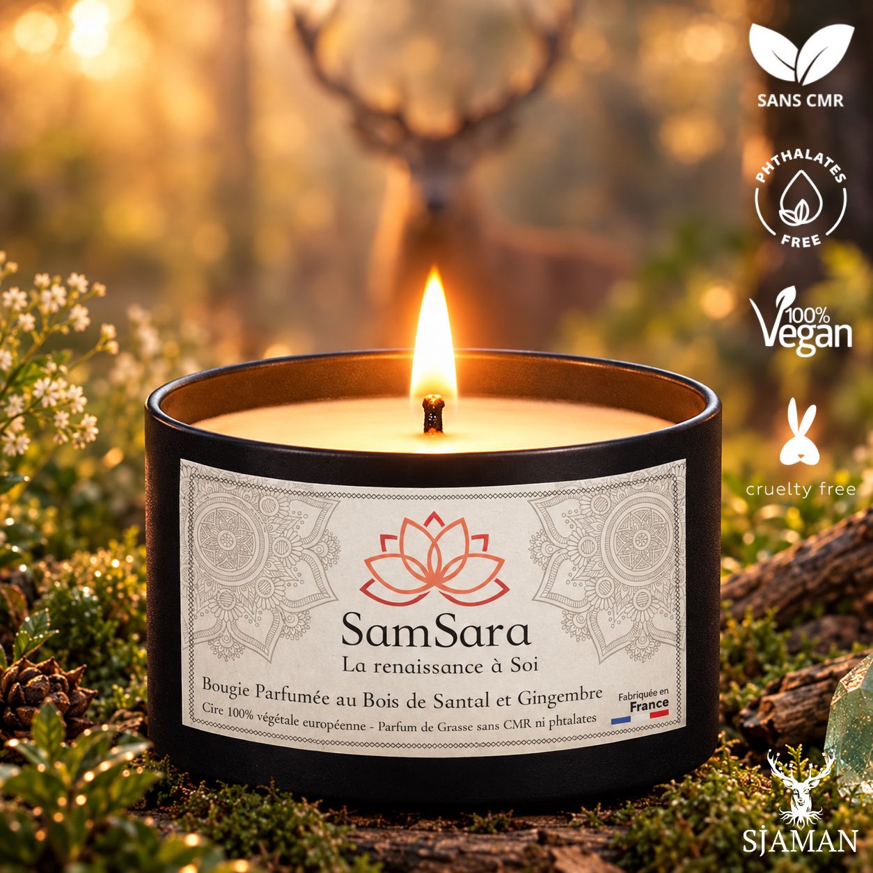 Bougie SamSara 190g Bougie SamSara 190g
