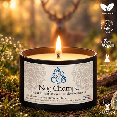 Bougie Nag Champa 190g Bougie Nag Champa 190g