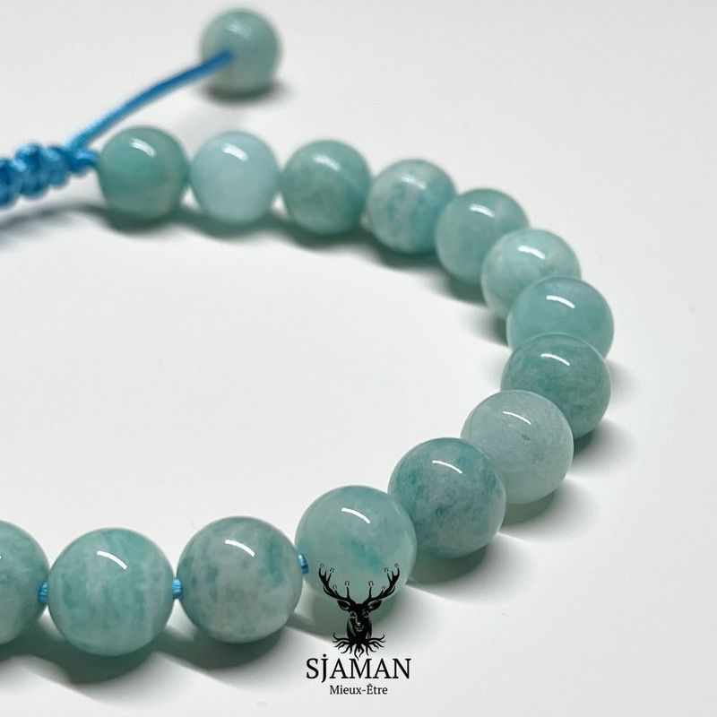 Bracelet "Apaisement" en Amazonite 8mm