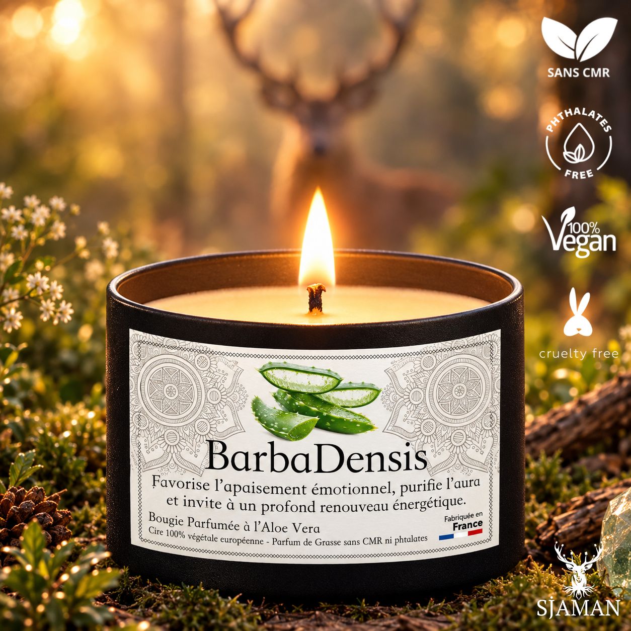 Bougie BarbaDensis 190g Bougie BarbaDensis 190g