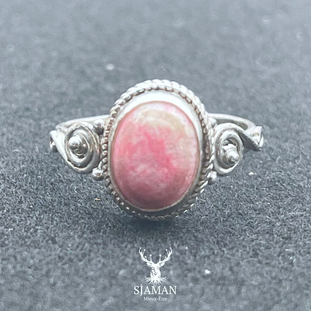 Bague Thulite Arg. 925 T52 Bague Thulite Arg. 925 T52