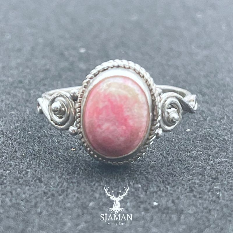 Bague Thulite Arg. 925 T52
