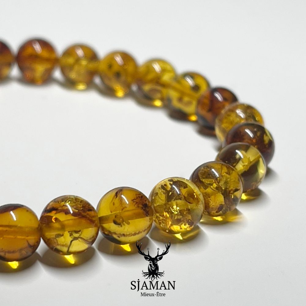Bracelet Ambre Miel