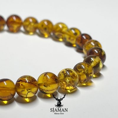 Bracelet Ambre Miel