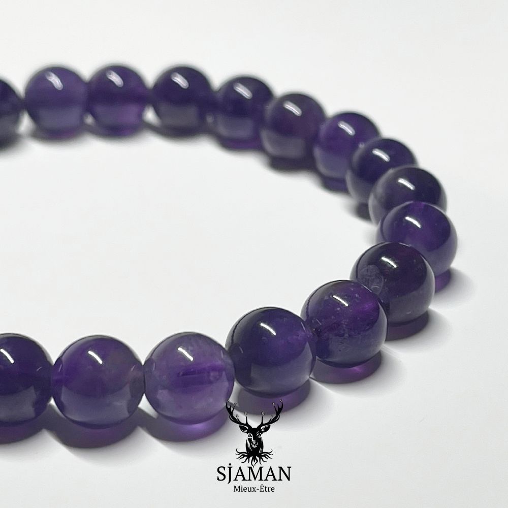 Bracelet Bracelet "Anti Stress" Améthyste 8mm