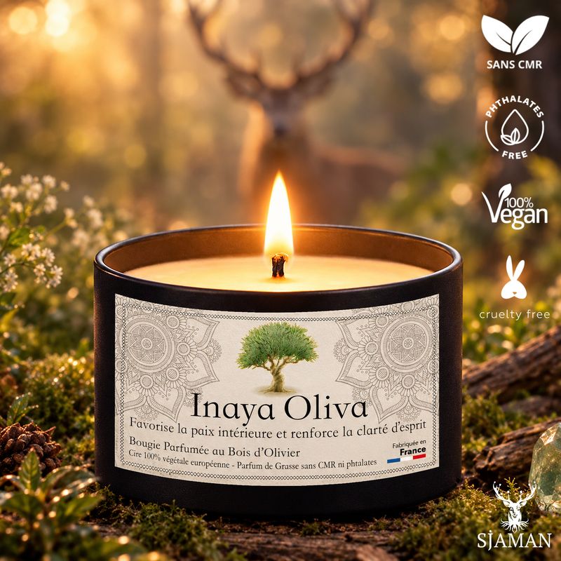 Bougie Inaya Oliva 190g