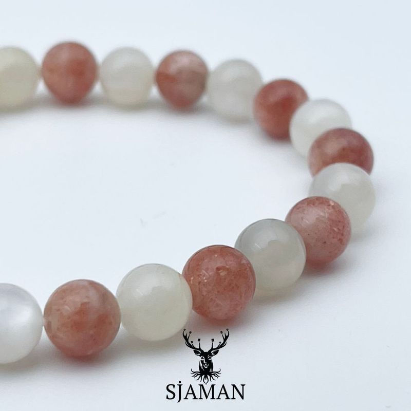 Bracelet Pierre de Lune et Soleil