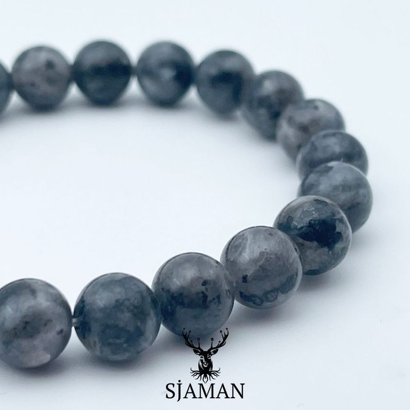 Bracelet Larvikite