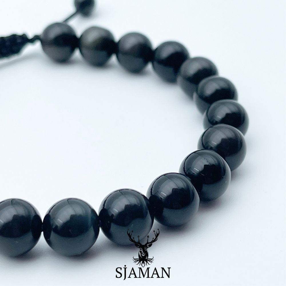 Bracelet Obsidienne Oeil Céleste
