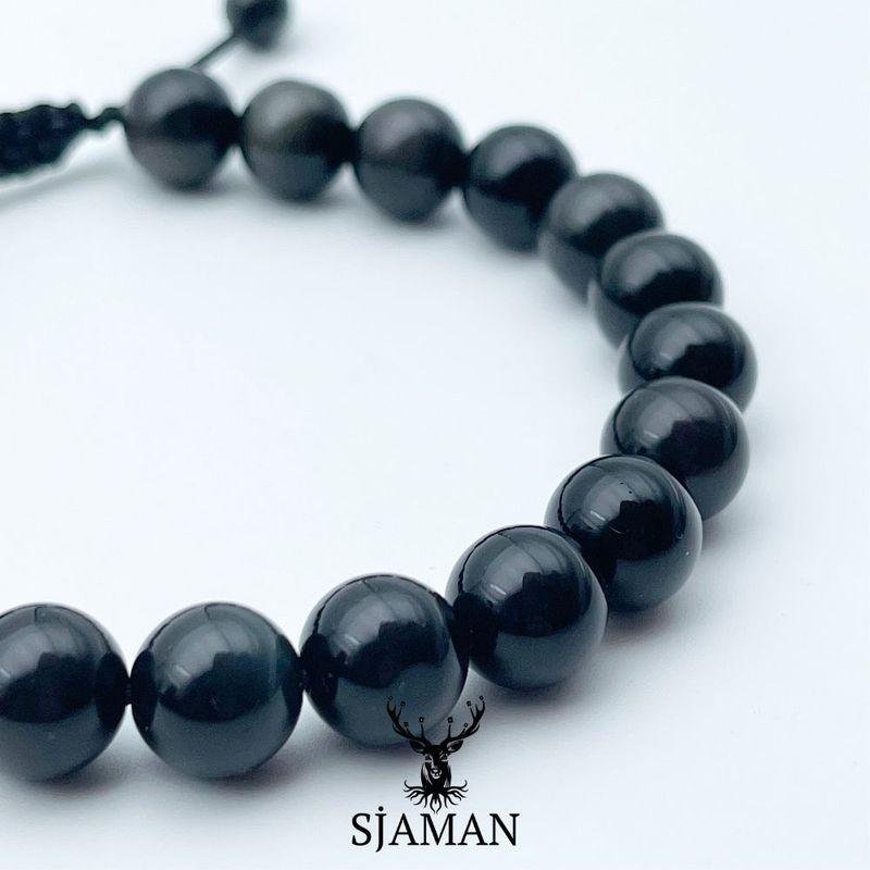 Bracelet Obsidienne Oeil Céleste