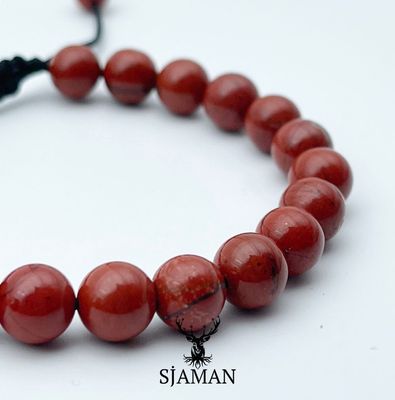 Bracelet Jaspe Rouge Bracelet Jaspe Rouge