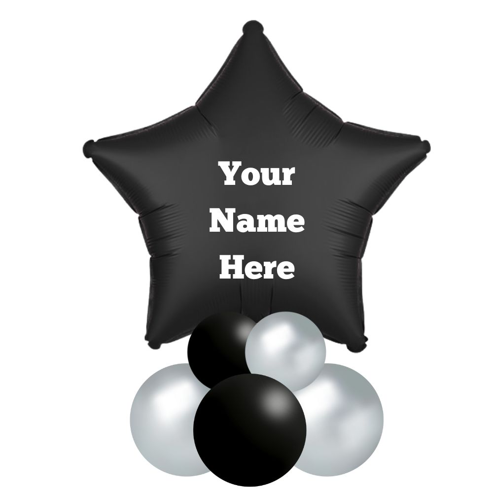 Wow Balloon Centerpieces