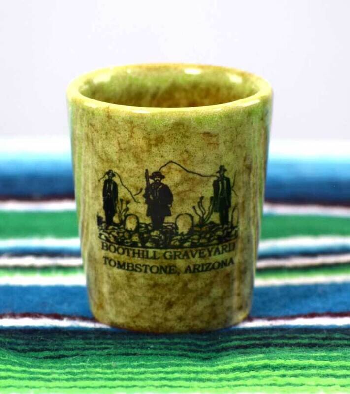 Moss Green Boothill Shot Glass