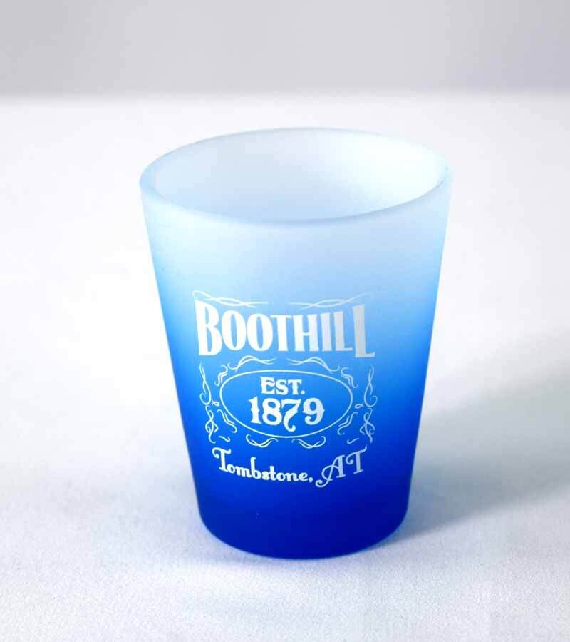 Teal Boothill Shot Glass