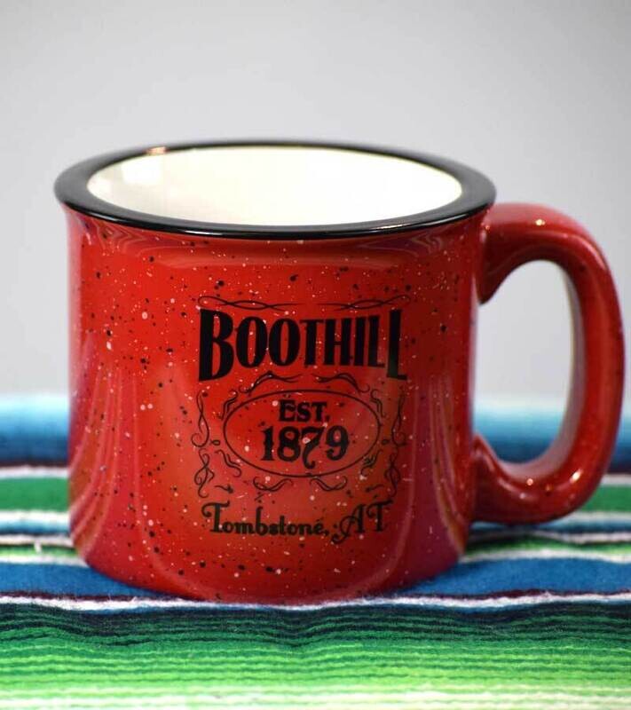 Red Campfire Boothill Mug