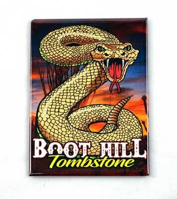 Boothill Tombstone Rattlesnake magnet