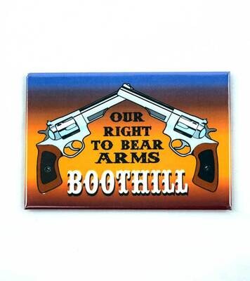 Boothill Crossed Guns magnet